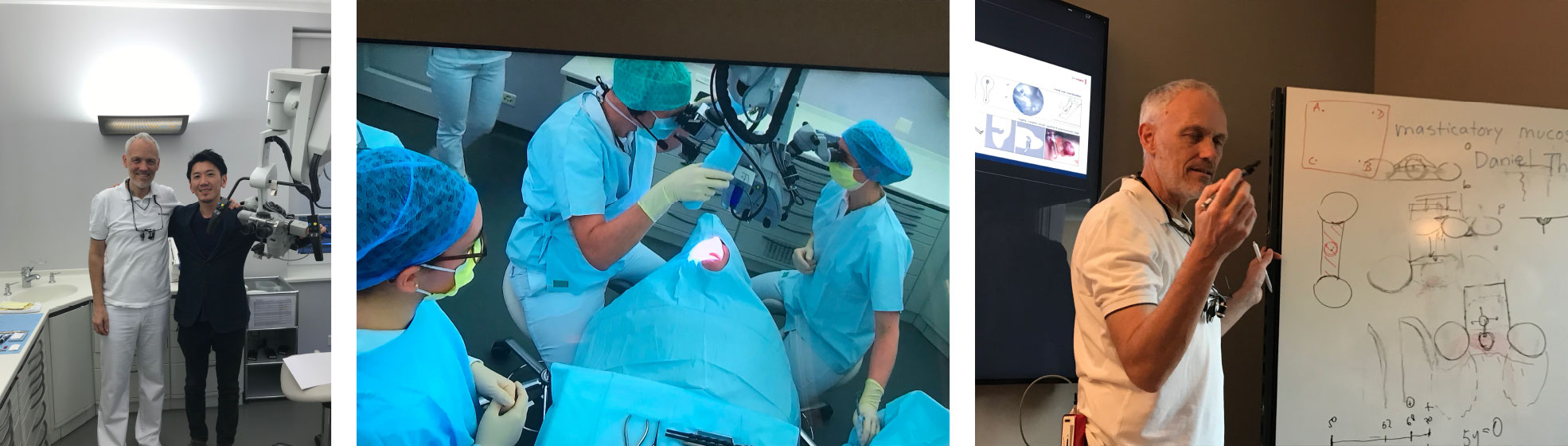2020 スイス・チューリヒ開業 Dr.リノ・バークハートにマイクロサージェリーを教わる